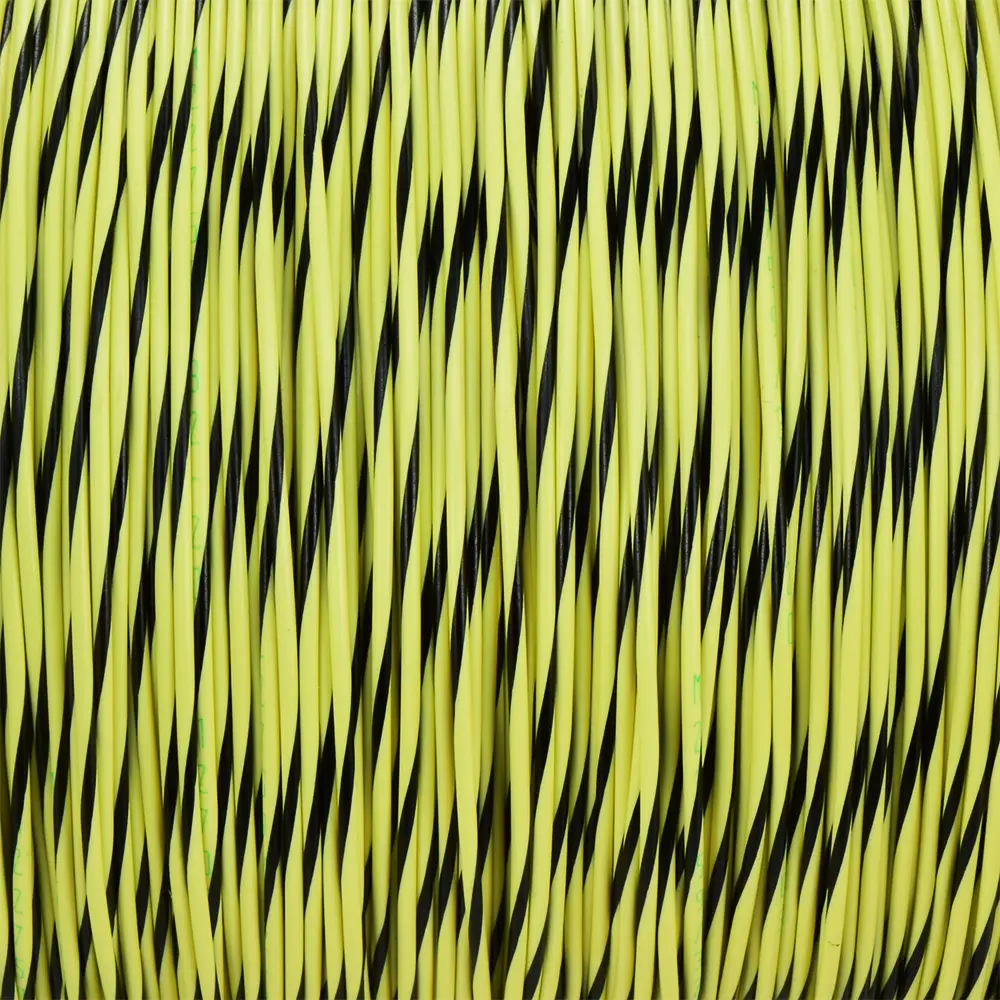 M22759/32-18-40 Yellow/Black BTF Stripe - M22759/32-18-40-PRSP, image 1 of 2