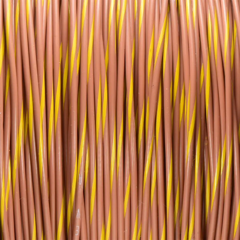 M22759/32-20-14 Brown/Yellow BTF Stripe - M22759/32-20-14-PRSP, image 1 of 2
