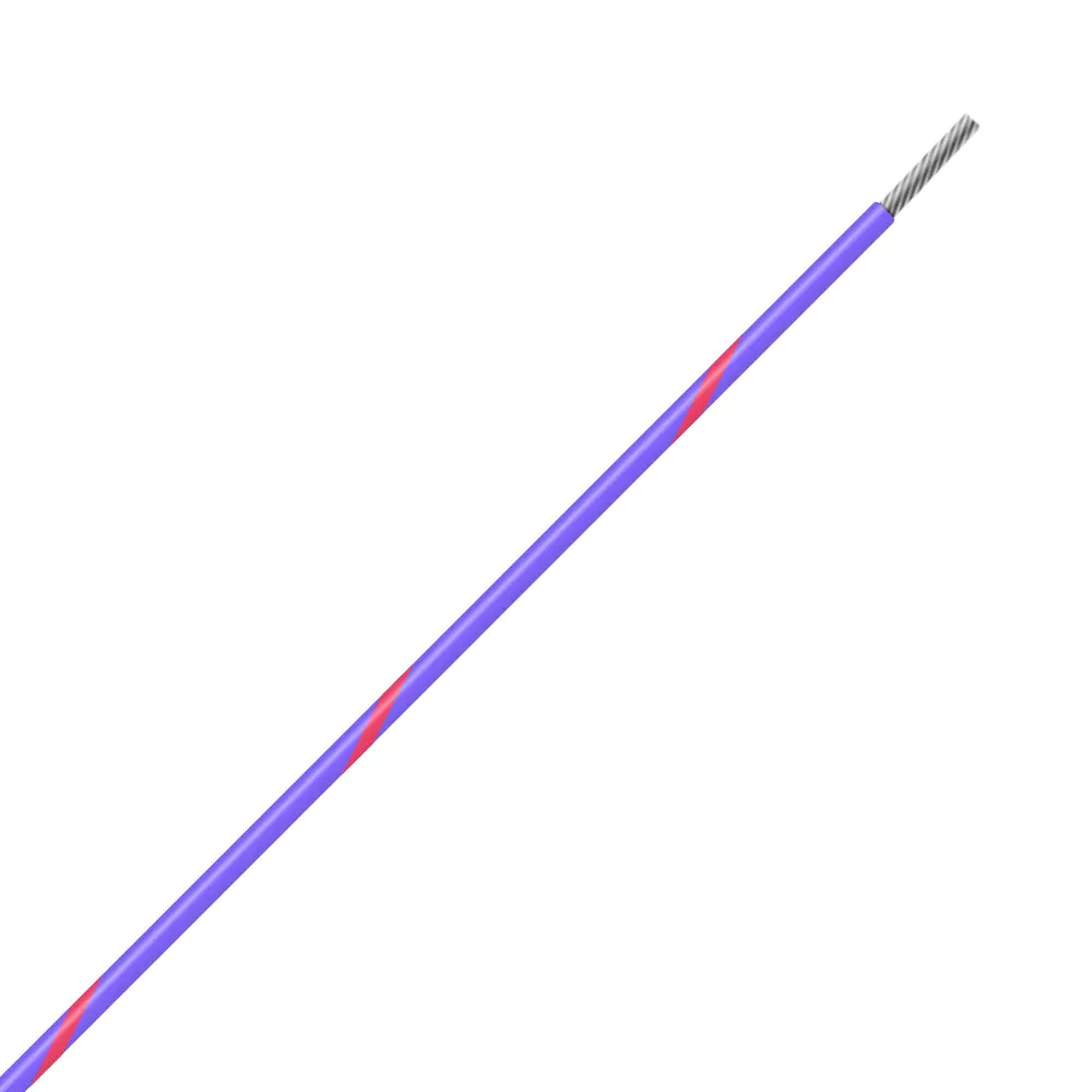 M22759/32-22-72 Violet/Red BTF Stripe - M22759/32-22-72-PRSP, image 1 of 2
