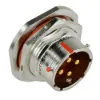 4 Way HERMETIC Receptacle Pin FUEL TANK - MS3449H14C4P, image 2 of 2