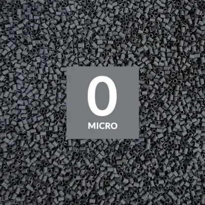 1/16" Black Micro IDENT Refill 500PCS - 0625-BLACK-500