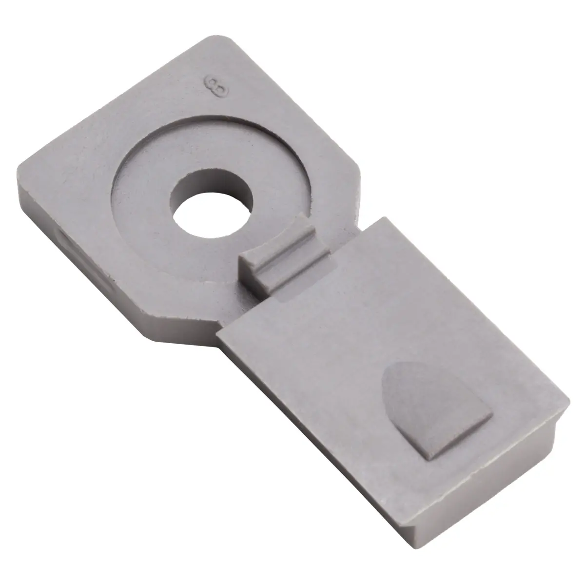 Clip, PA66, GRY, 508MM HOLE, ST, DT 8Pin ONLY - 1011-027-0805