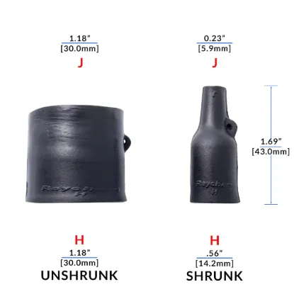 Lipped ST Boot SHORTENED BODY - 202K132-25-01-0