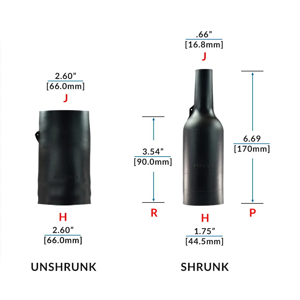 202K185-25-0 Lipped Straight Boot