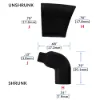 NON Lipped 90° Lipped Boot - 222A111-25-0