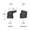 224W221-25-0 90° Lipped Boot