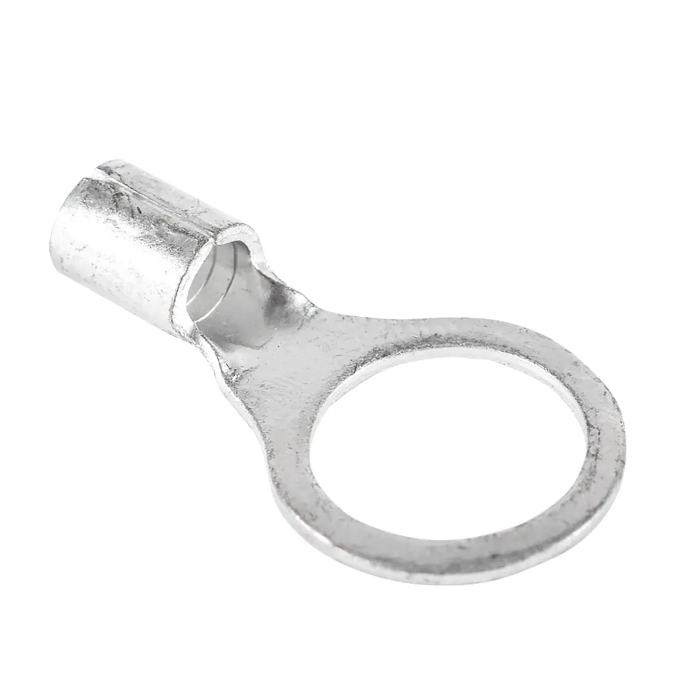 8 GA Ring Terminal 1/2 Brazed Seam - 2551