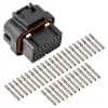 Complete 34 Way CONN Kit Solid Contacts - 34POS-N