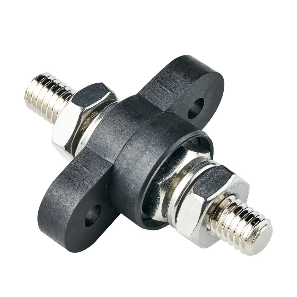 3/8 PASS THRU Power Post Black - 670160