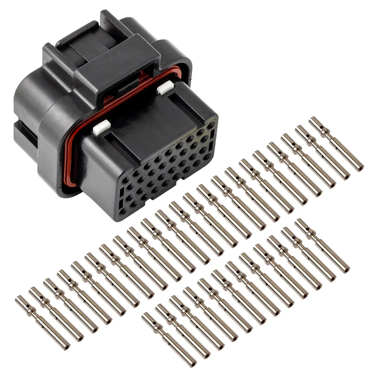 34 Way, Key 2 Kit, Solid Contacts, Nickel - 78101