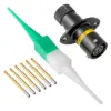 AS,6 Way,FLG,SKT,A Key,Yellow - AS008-35SA