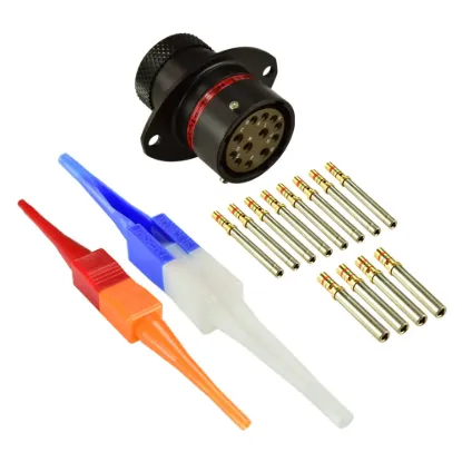AS,12 Way,FLG,SKT,N Key,Red - AS014-97SN