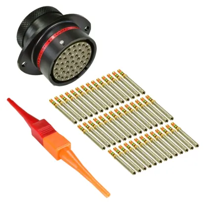 AS,41 Way,FLG,SKT,N Key,Red - AS020-41SN