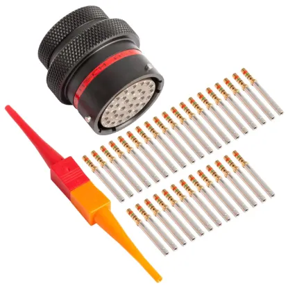 AS,32 Way,Inline,SKT,N Key,Red - AS118-32SN
