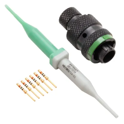 AS,6 Way,PLG,Pin,D Key,Green - AS608-35PD