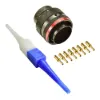 AS,8 Way,PLG,Pin,N Key,Red - AS616-08PN