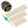 AS,66 Way,PLG,Pin,A Key,Yellow - AS618-35SA
