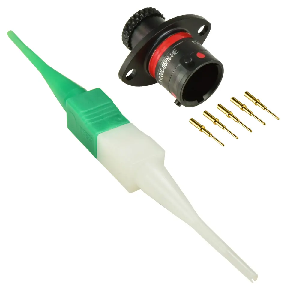 ASL,5 Way,FLG,Pin,N Key,Red - ASL006-05PN-HE