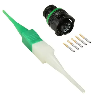 ASL,5 Way,PLG,SKT,D Key,Green - ASL606-05SD-HE