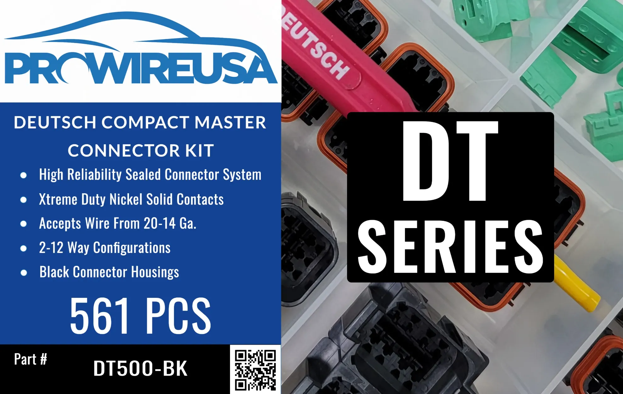 OUTSIDE Label for DT-MINI-KIT Black - DT500-BK-OUT-LABEL