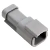 REC, 2P, GRY, 120 OHM RESISTOR, A - DTM04-2P-P006
