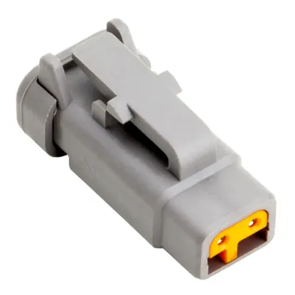 PLG, 2P, GRY, 120 OHM RESISTOR, A - DTM06-2S-P006
