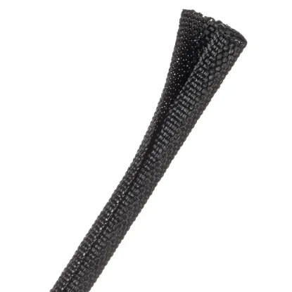 F6, Woven , Split Braid , 1/4" - F6W0.25BK