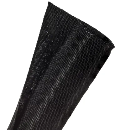 F6, Woven , Split Braid , 1 1/4" - F6W1.25BK