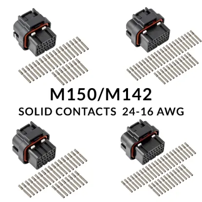 M150 ECU CONN Kit, Solid Contacts,Nickel - M150-CONN-KIT-SSC