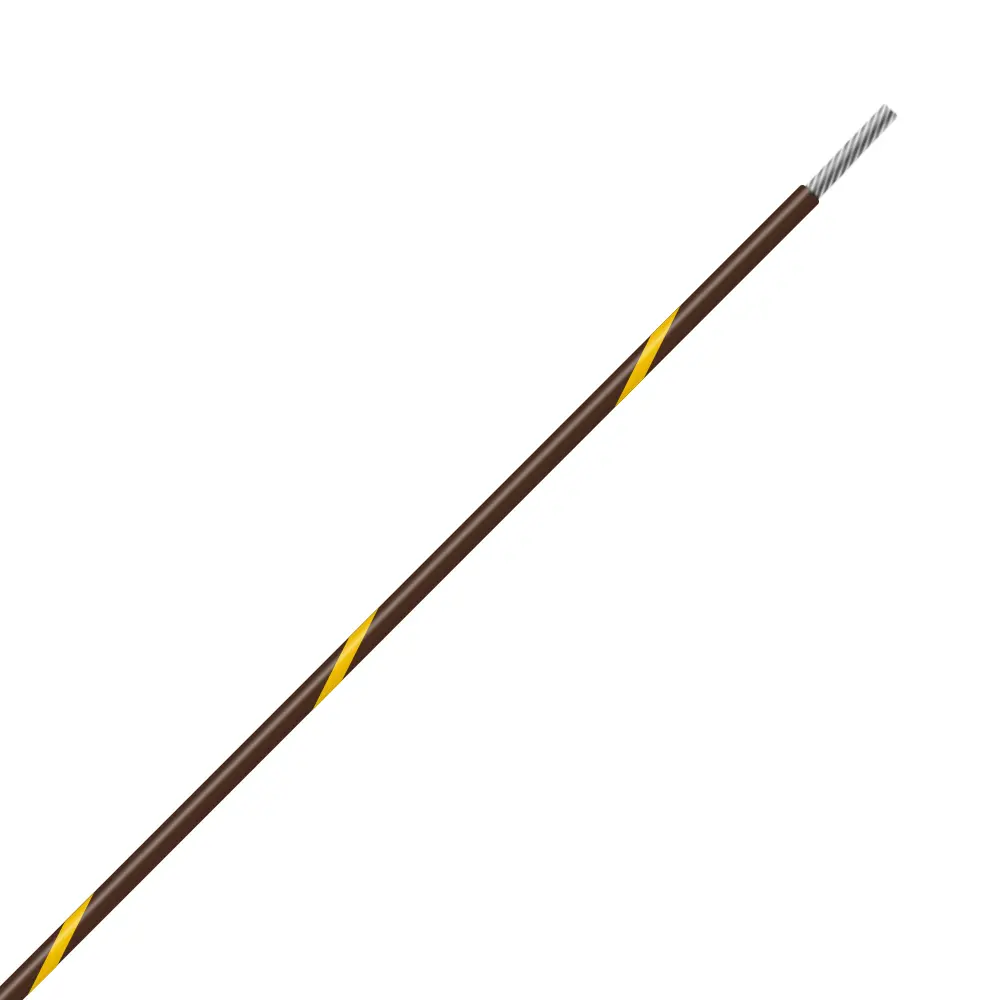 Brown/Yellow Wire Tefzel 12 AWG - M22759/16-12-14