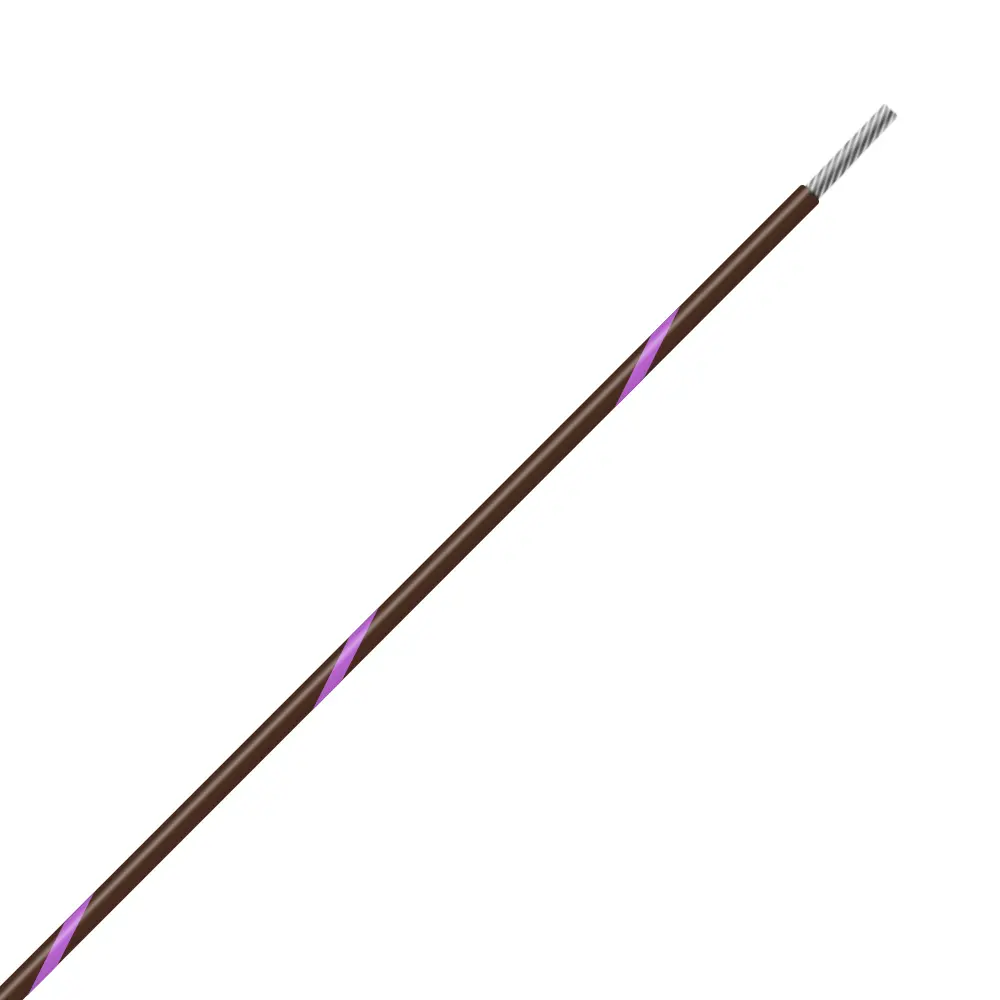 Brown/Violet Wire Tefzel 12 AWG - M22759/16-12-17