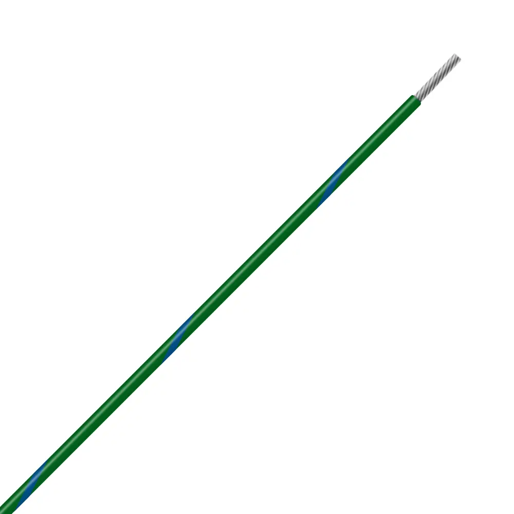 Green/Blue Wire Tefzel 12 AWG - M22759/16-12-56