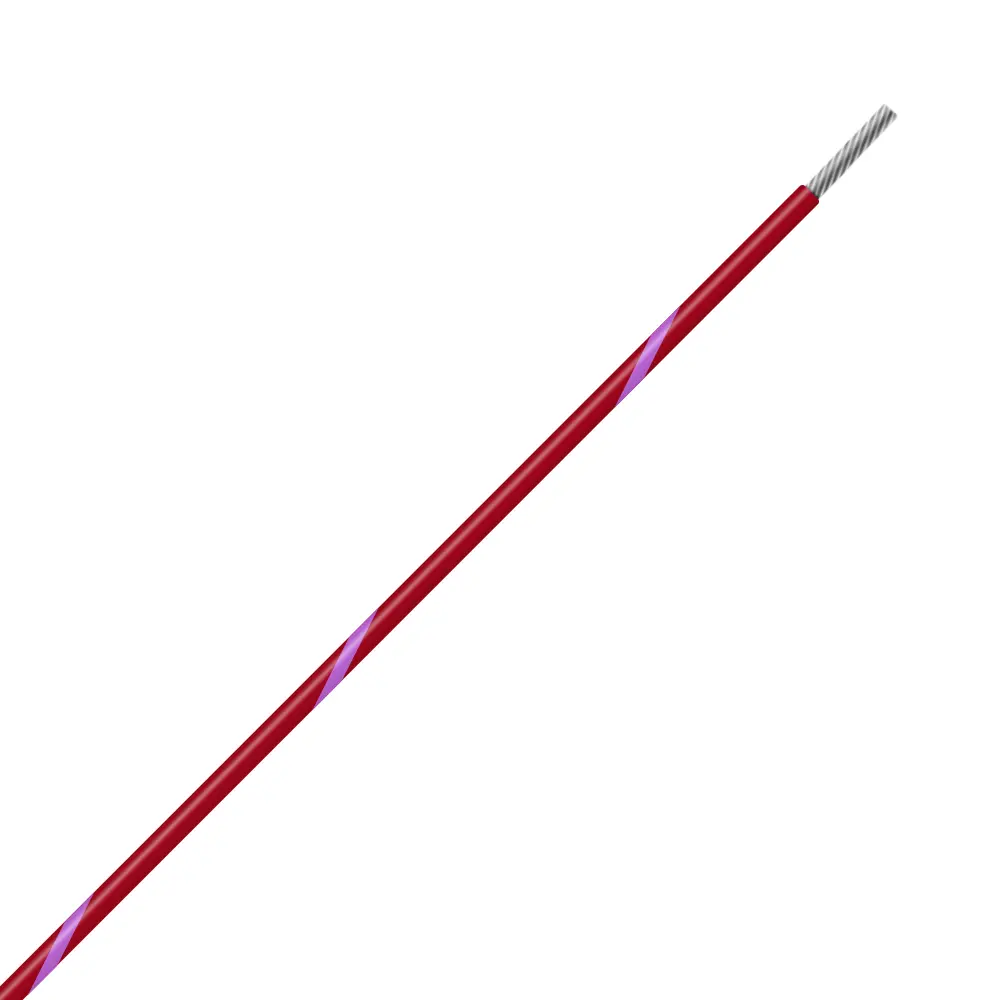 Red/Violet Wire Tefzel 18 AWG - M22759/16-18-27