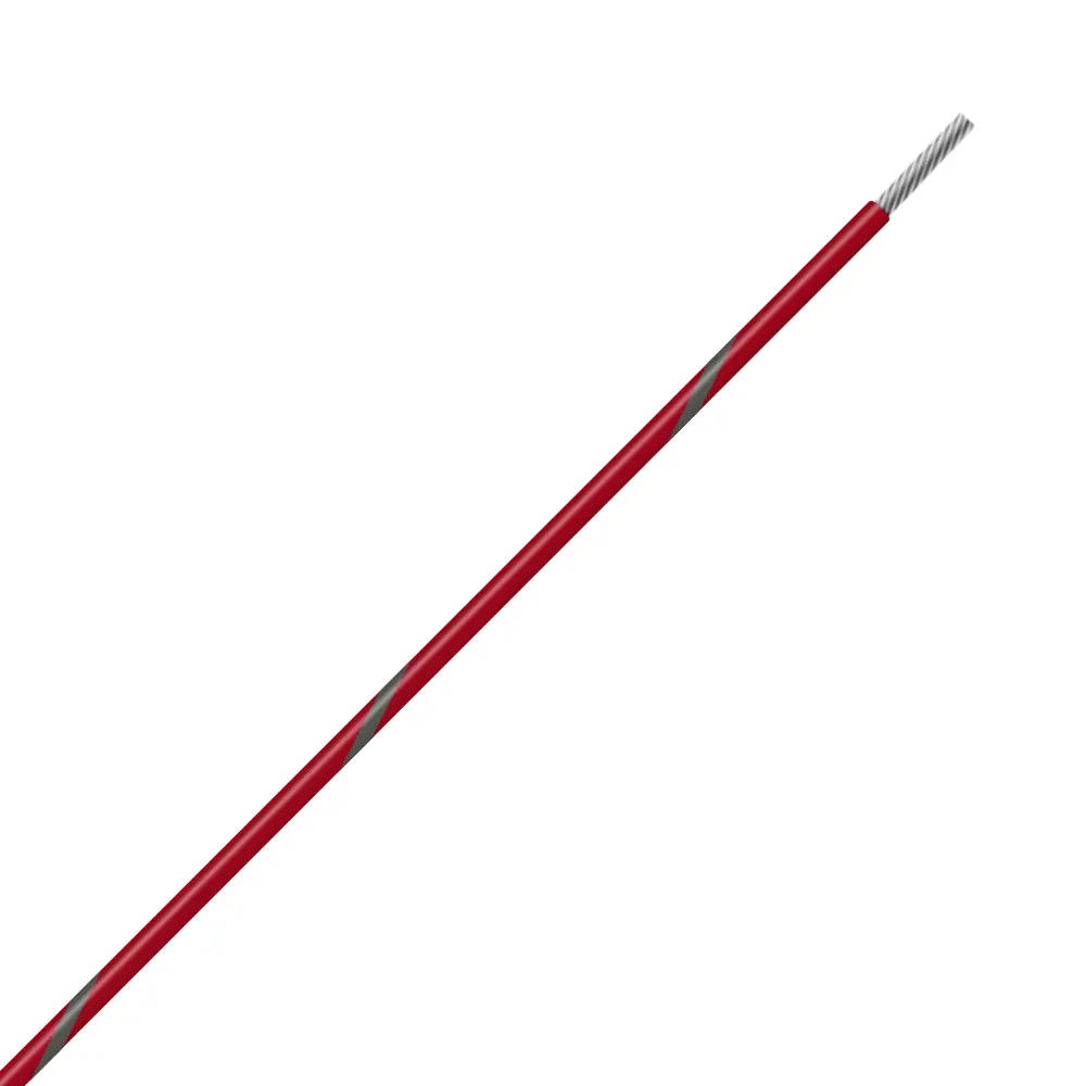 M22759/16-18-28 Red/Gray Wire Tefzel 18 AWG