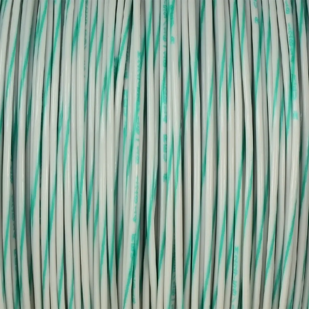 M22759/16-18-95 White/Green Wire Tefzel 18 AWG