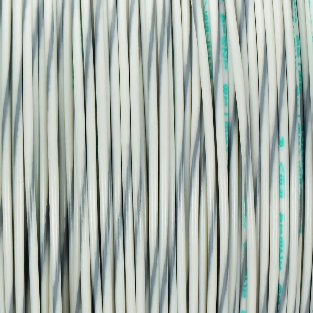 M22759/16-18-98 White/Gray Wire Tefzel 18 AWG
