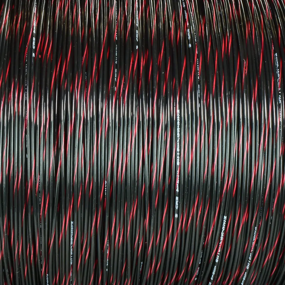 M22759/16-20-02 Black /Red Wire Tefzel 20 AWG