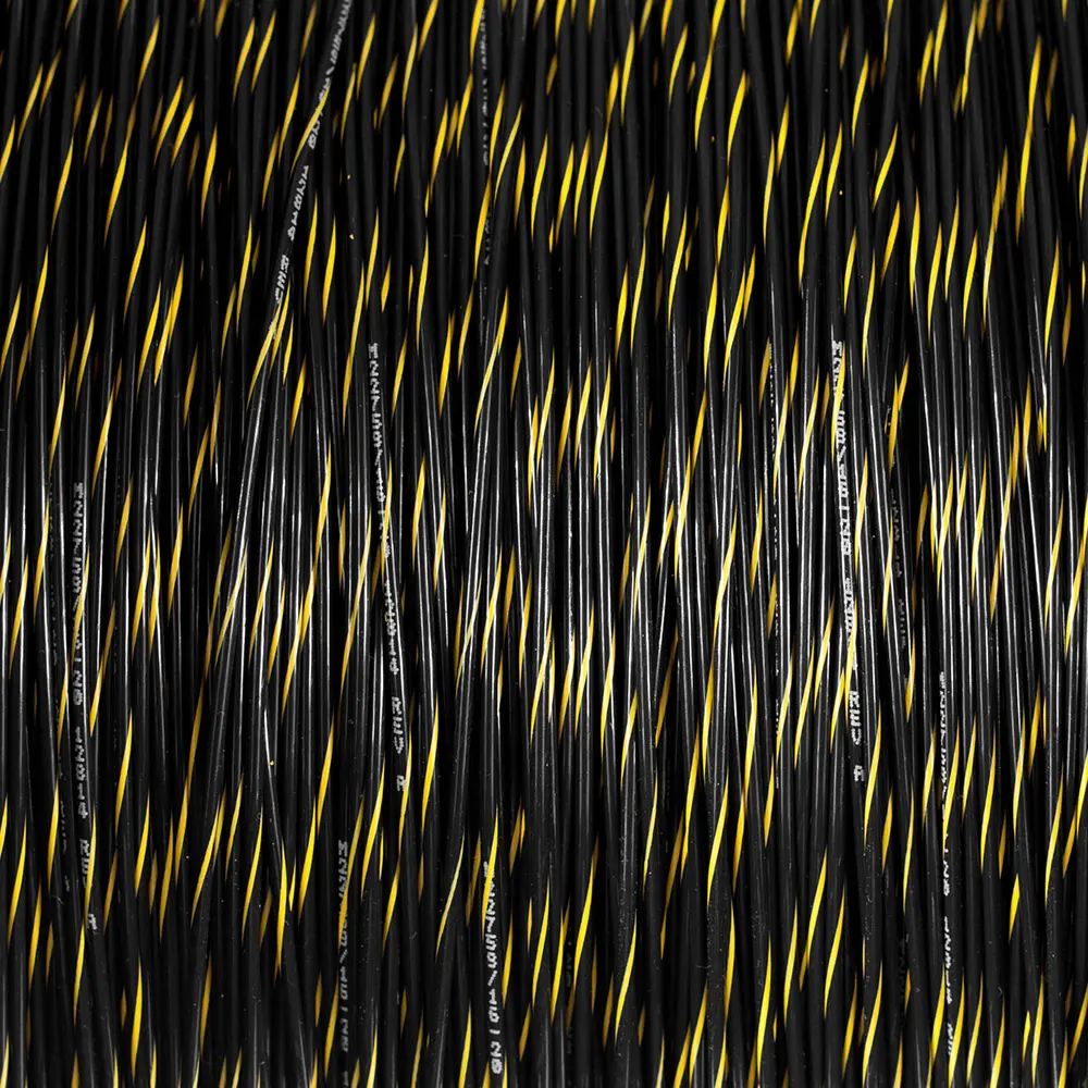 M22759/16-20-04 Black/Yellow Wire Tefzel 20 AWG