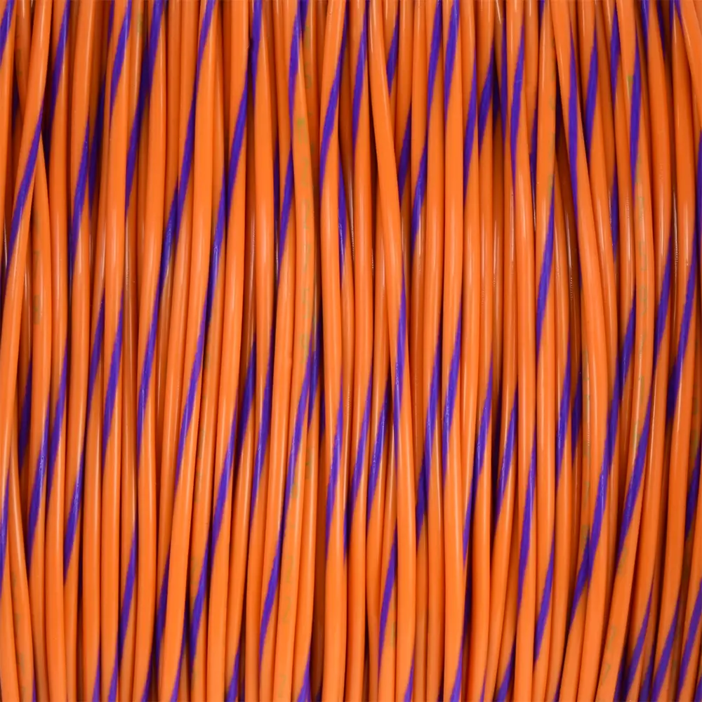 M22759/16-22-37 Orange/Violet Wire Tefzel 22 AWG