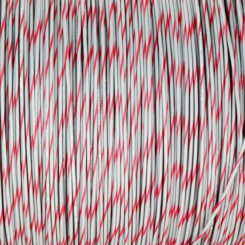 M22759/16-22-82 Gray/Red Wire Tefzel 22 AWG