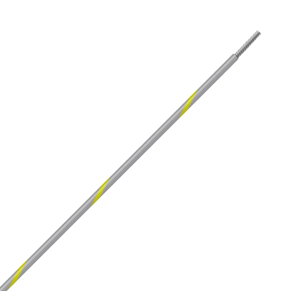Gray/Yellow Wire Tefzel 12 AWG - M22759/32-12-84
