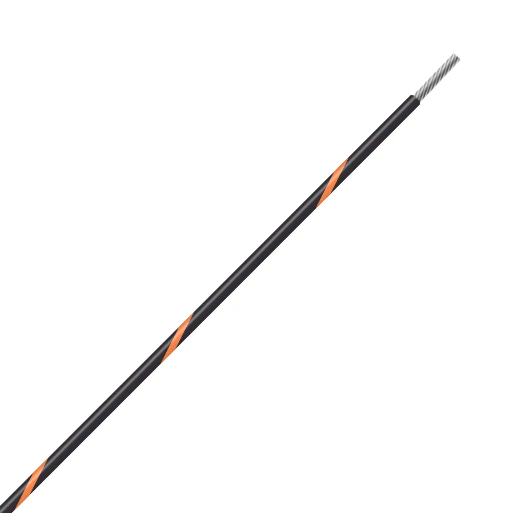 Black/Orange Wire Tefzel 14 AWG - M22759/32-14-03