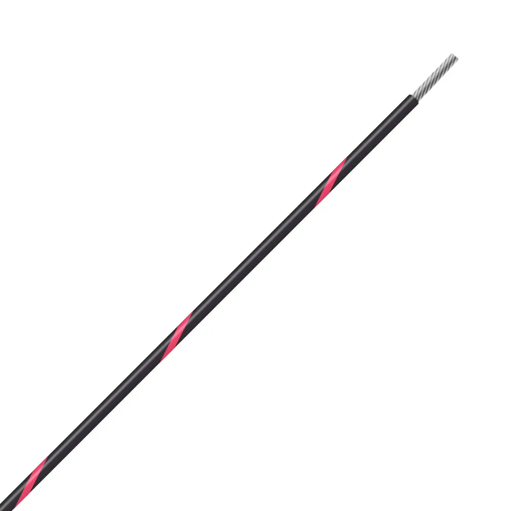 Black/Red Wire Tefzel 16 AWG - M22759/32-16-02