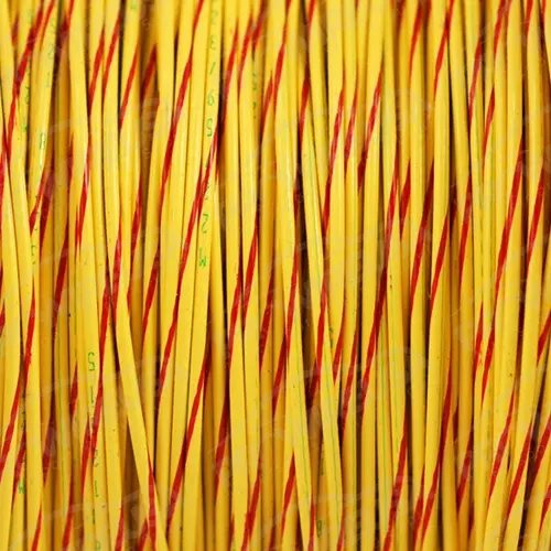 Yellow/Red Wire Tefzel 18 AWG - M22759/32-18-42