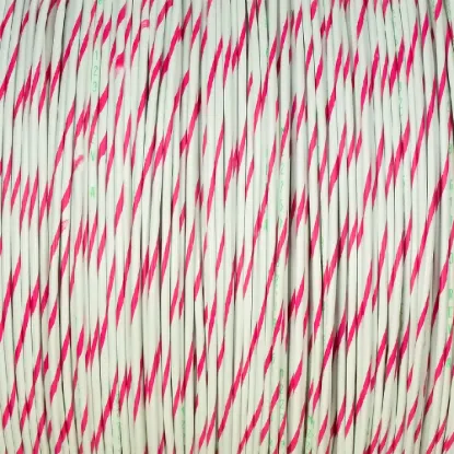 White/Pink Wire Tefzel 18 AWG - M22759/32-18-9PK