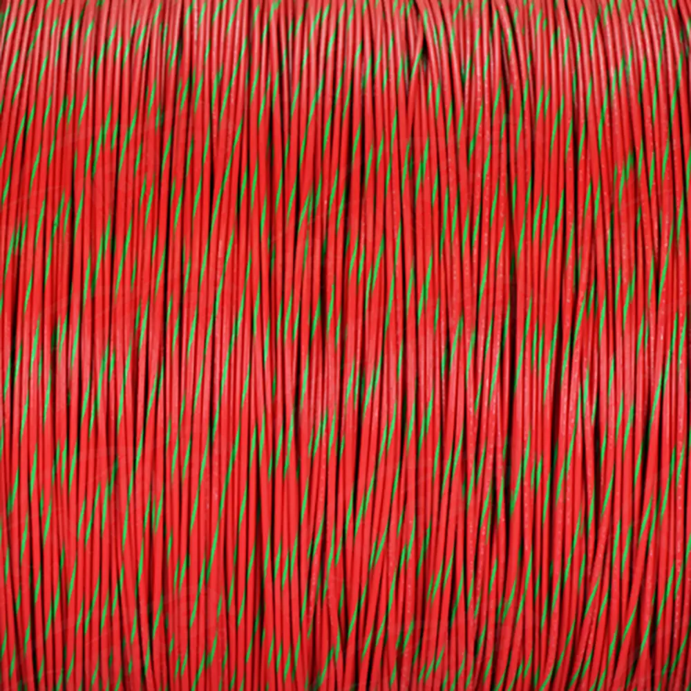 Red/Green Wire Tefzel 20 AWG - M22759/32-20-25