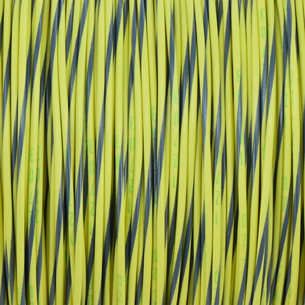 Yellow/Gray Wire Tefzel 20 - M22759/32-20-48