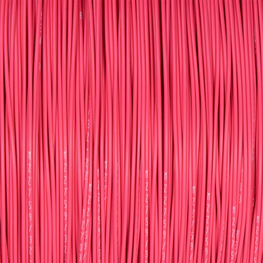 Red Wire Tefzel 22 AWG - M22759/32-22-2