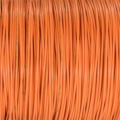 Orange Wire Tefzel 22 AWG - M22759/32-22-3