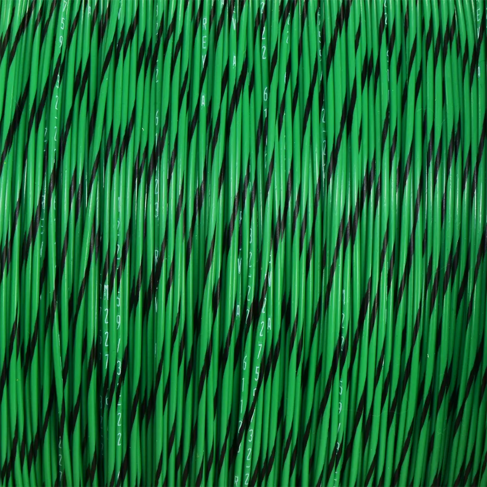 Green/Black Wire Tefzel 22 AWG - M22759/32-22-50